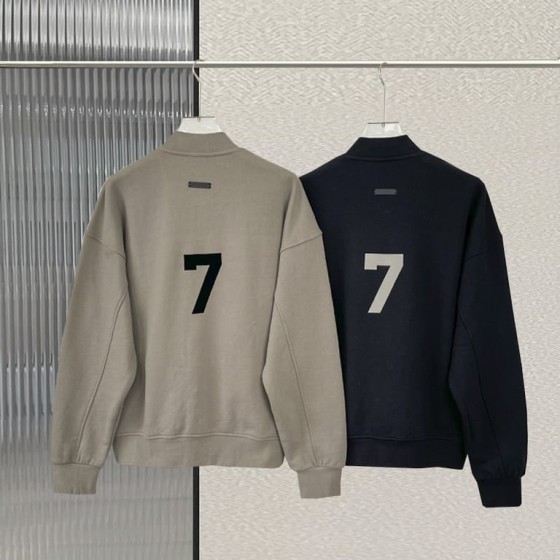 Fear of God Essentials Number 7 Varsity Jacket